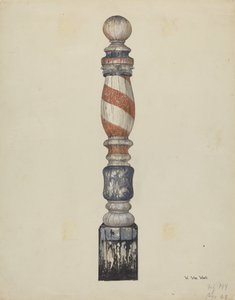 Barber Pole av Vera Van Voris