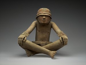 Ballspiller, 600–900 e.Kr. (keramikk)