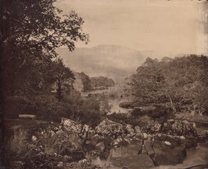Utsikt fra plenen, Dennicanniby, 1870-tallet.