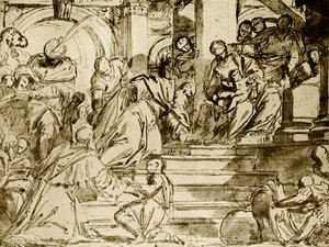 Tilbedelse av magiene av Paolo Veronese