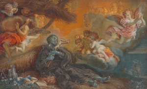 St. Francis Xaviers død, ca. 1750. av Veronica Stern