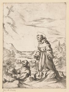 Saint Francis mottar stigmata