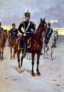 Den argentinske hæren montert grenaderoffiser av Vicente Blasco Ibanez