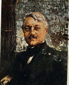 Portrett av Salvatore Di Giacomo (1860-1934) (maleri)