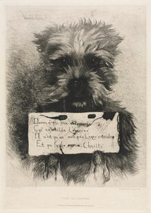 For de fattige, 1863. av Vicomte Lepic Ludovic Napoléon