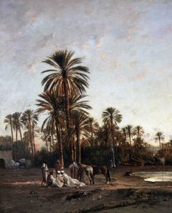 Afrika-sjøen. 1866 (olje på lerret)