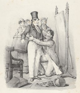 Kap. II: Jeg kjenner meg ikke lenger igjen Jeg kjenner meg ikke lenger igjen, 1824. av Victor Adam