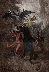 Der Fall der Besessenen von Loudun um 1630: Der Dämon Isaacarum wird von Jesuitenpriester Jean-Joseph Surin gejagt