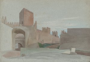 Porta San Lorenzo, Roma av Victor François Eloi Biennourry