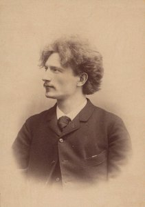 Portrett av komponisten Ignacy Jan Paderewski 1860-1941, 1889-1890. av Victor Girard