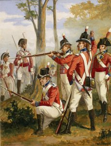 Royal Marines Uniforms 1790-1807, ca. 1924 (wc på papir)
