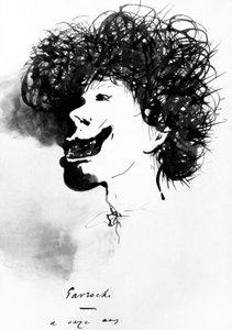 Gavroche på 11, fra "Les miserables", tegning av Victor Hugo