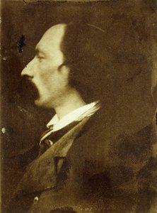 Portrett av Auguste Vacquerie av Victor Hugo