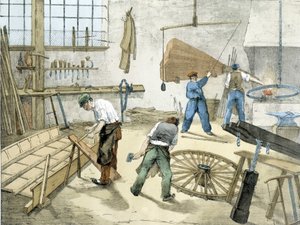 Jansons litho. 1800-tallet.