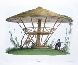 Robinsons parasoll, Parc de la Motte, Burgund, fra 