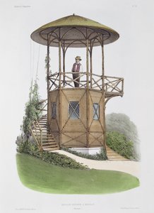 Rustikk paviljong ved Marcilly, fra 
