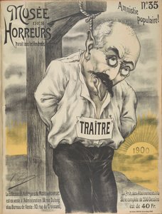 Museum of Horrors Gallery of Horrors: Alfred Dreyfus, 1900.