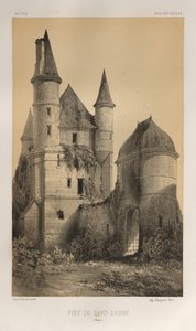 Pittoresk arkitektur eller monumenter fra det 15. århundre. Og XVI. Centuries: Slott i Frankrike fra det XV og XVI århundre: Pl. 82, Len Sart-l