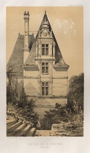 Pittoresk arkitektur eller monumenter fra det 15. århundre. Og XVI. Centuries: Chateaux De France av det XV og XVI århundre: Pl. 37, Château De La Ranciere (Maine et Loire) av Victor Petit