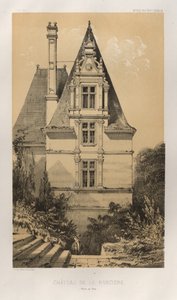 ...pl. 37, Château De La Ranciere Maine et Loire, 1860. av Victor Petit
