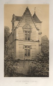 ...pl. 55, Tidligere Château Dérival Aisne, 1860. av Victor Petit