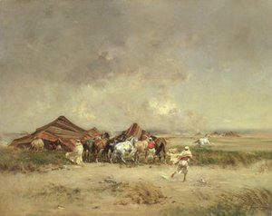 Arabisk leir, 1872