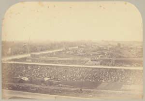Pl. XVI. Panoramautsikt øst for museet