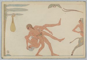 Tyvene og rumpa, illustrasjon for Aesops fabler av Victor Wilbour