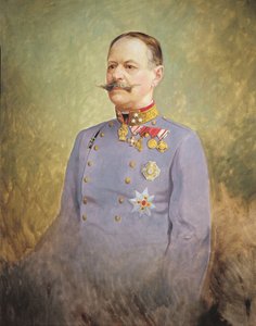 General Alexander Freiherr von Krobatin, ca. 1916 (olje på lerret)
