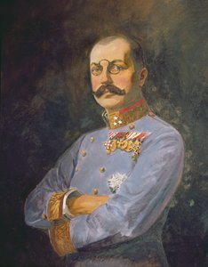 General erkehertug Franz Salvator av Østerrike, ca. 1916 (olje på lerret)