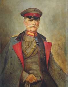 General August von Mackensen, ca. 1916 (olje på lerret) av Vienna Nedomansky Studio