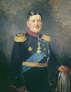 General Colmar Freiherr von der Goltz, ca. 1916 (olje på lerret) av Vienna Nedomansky Studio