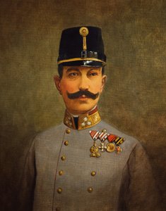 General Eduard von Bohm-Ermolli, ca. 1916 (olje på lerret) av Vienna Nedomansky Studio