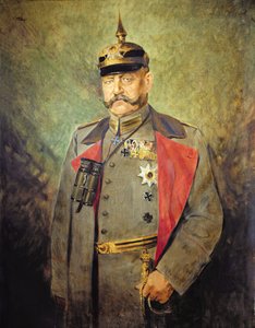General Paul von Hindenburg, ca. 1916 (olje på lerret)