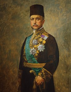 Storvesir Said Halim Pasha, ca. 1916 (olje på lerret)