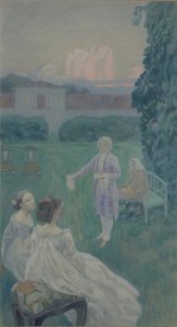 Harmoni, 1900 av Viktor Elpidiforovich Borisov Musatov