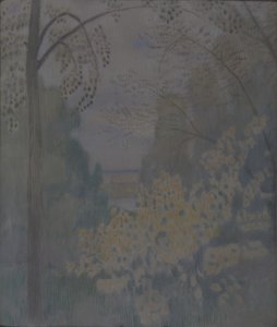 Nøttetre, 1905 av Viktor Elpidiforovich Borisov Musatov