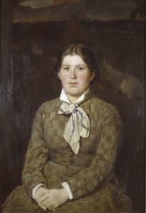 Portrett av Alexandra Vladimirovna Vasnetsova, kunstnerens kone, 1878