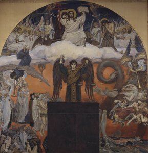 Den siste dommen, 1885-1896 av Viktor Mikhaylovich Vasnetsov