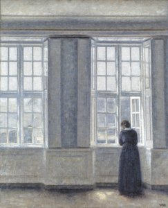 De høye vinduene