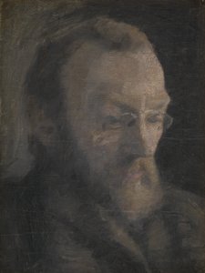 Kunsthistorikeren Karl Madsen, senere direktør ved Statens Museum for Kunst av Vilhelm Hammershøi