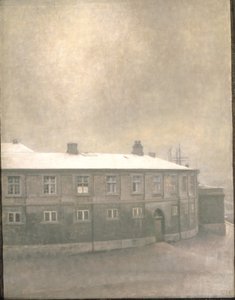 En fløy av Christiansborg slott av Vilhelm Hammershøi