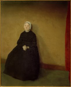 En gammel dame av Vilhelm Hammershoi