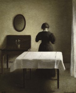 Interiør, 1898 av Vilhelm Hammershoi