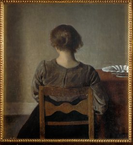 Hvile av Vilhelm Hammershoi