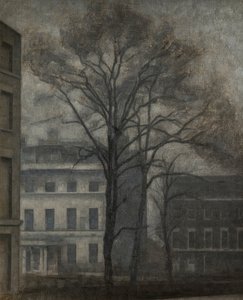 Den jødiske skolen i Guilford Street, London av Vilhelm Hammershoi