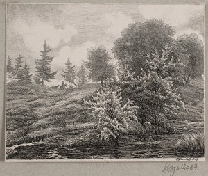 Bakker ved en myr av Vilhelm Kyhn