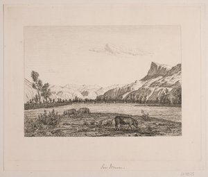 Fjellområde i Tyrol av Vilhelm Kyhn