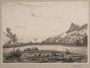 Fjellområde i Tyrol av Vilhelm Kyhn
