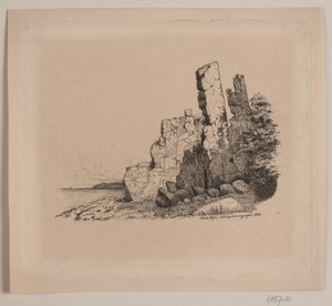 Bornholms steinete kyst av Vilhelm Kyhn
